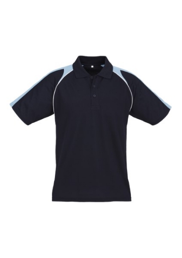 Picture of Biz Collection Mens Triton Polo Shirt 50% Cotton 50% BizCool Polyester Pique Knit
